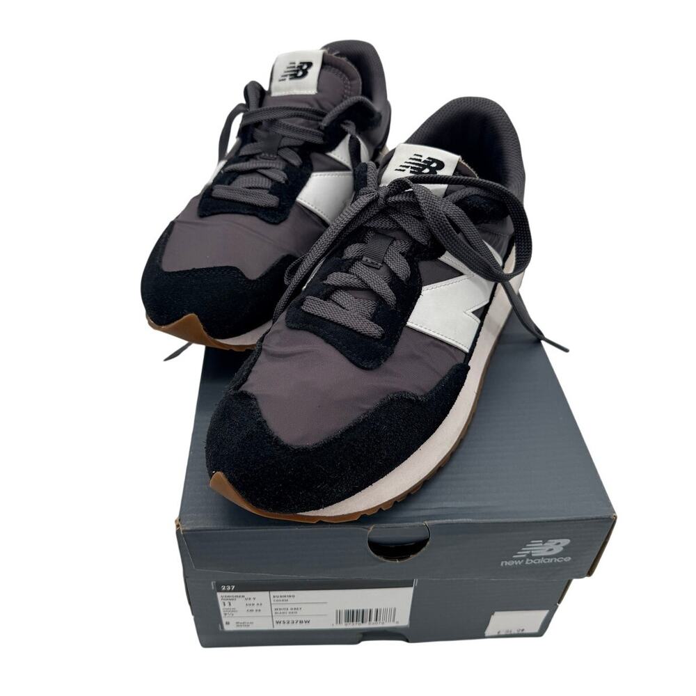New Balance 237 White grey black running sneakers US Women's 11 / US Men's 9.5